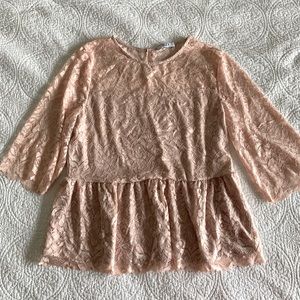 Blush Pink Suzy Shier Top XL